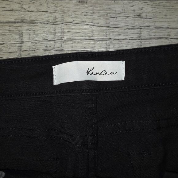 KANCAN River Denim Black Distressed Skinny Jean Size 9/28 - Picture 6 of 9